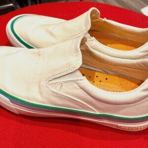 RARE! SeaVees Hawthorne Beach Pacific Pride Poplin Twill RAINBOW!